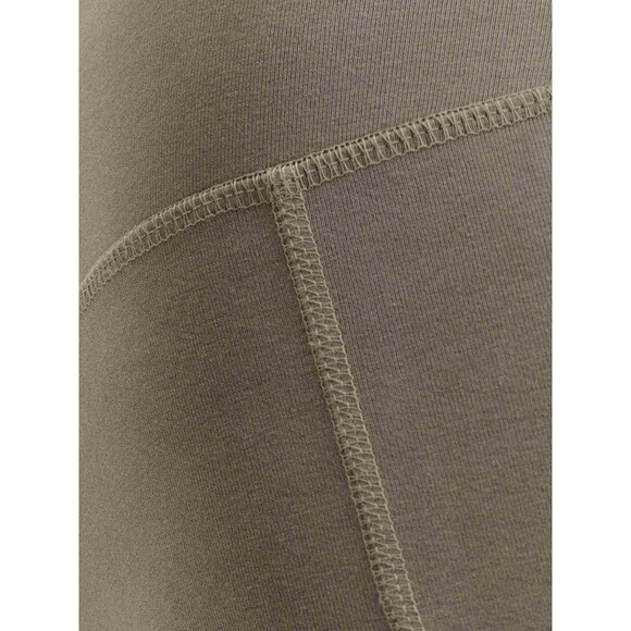 MATE THE LABEL ORGANIC COTTON BOOTCUT LEGGINGS PEBBLE SZ S NWOT - Picture 4 of 4